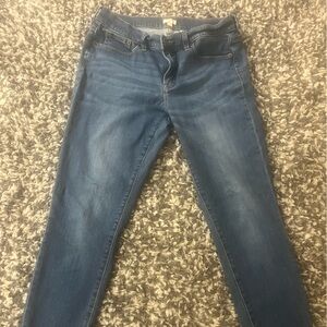 JCrew denim capris, 30/28